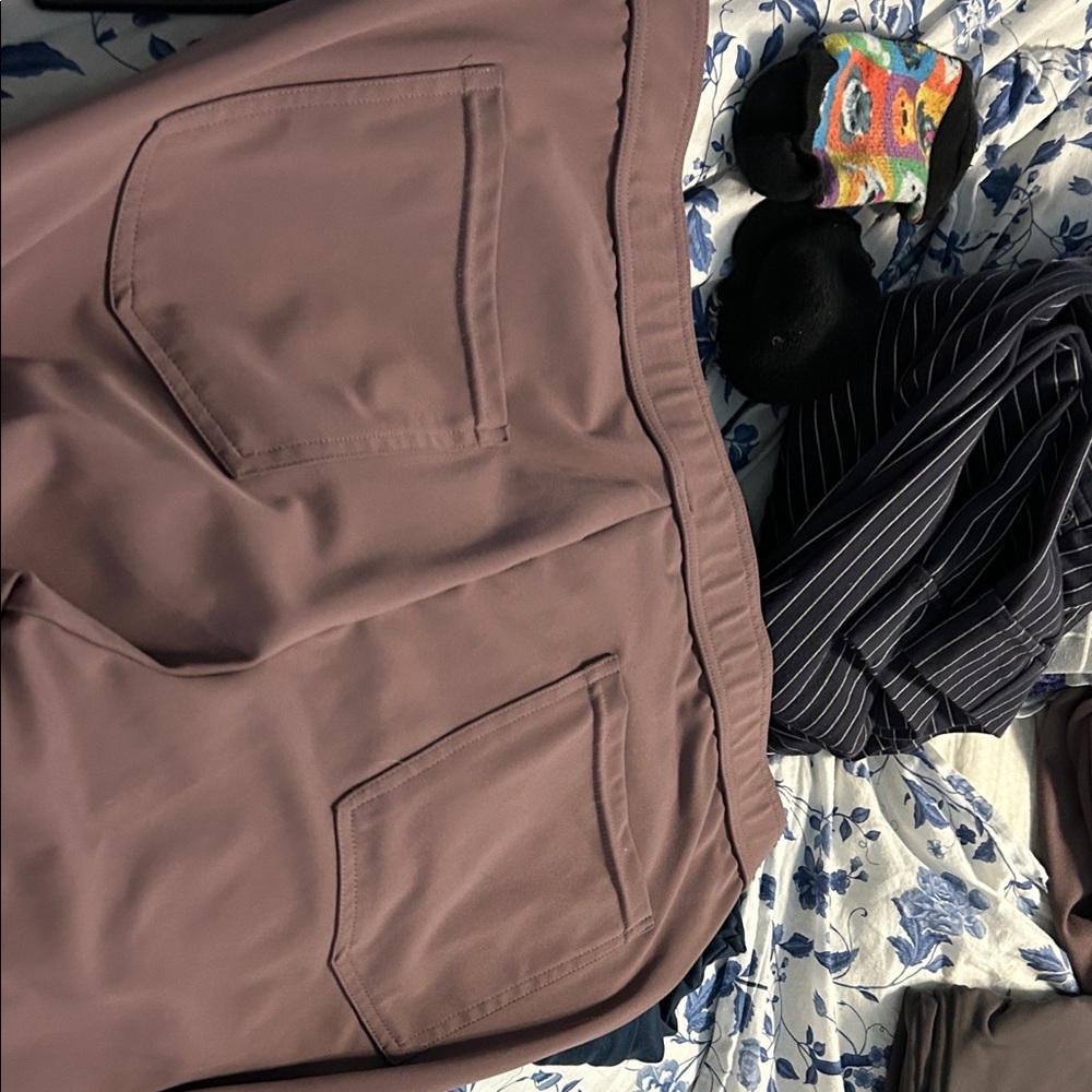 HALARA Mauve wide leg pants  XL - Picture 3 of 5